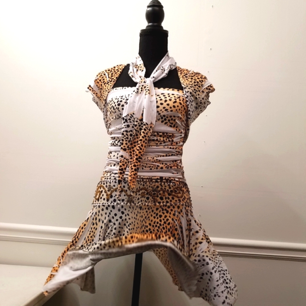 Fitelle strapless dress with shrug